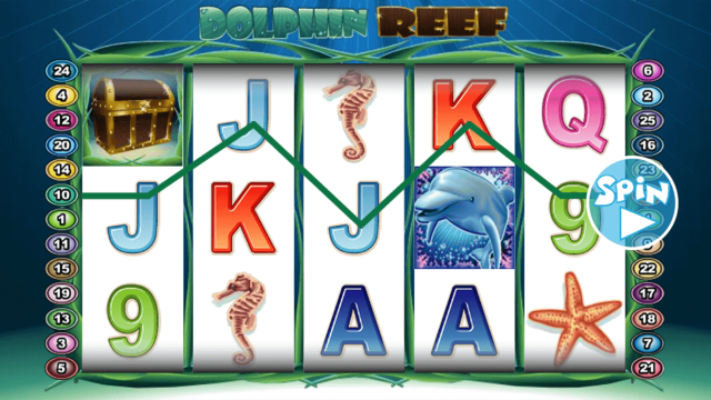 Бонусная игра Dolphin Reef 8