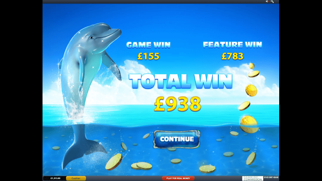 Игровой интерфейс Dolphin Cash 9