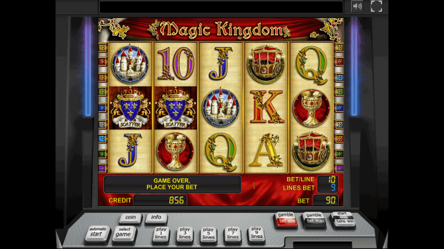 Игровой интерфейс Magic Kingdom 3