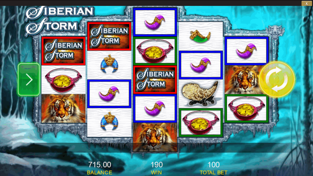 Игровой интерфейс Siberian Storm 3